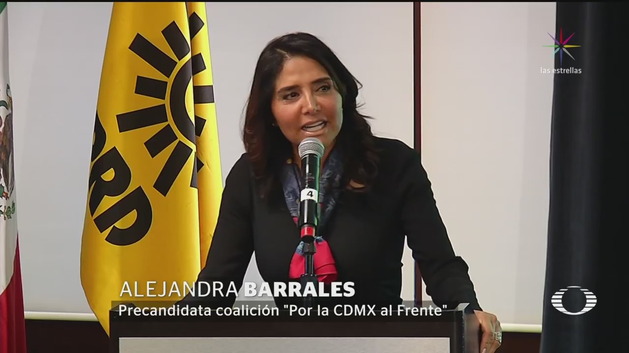Barrale, precandidata de la coalición Por la CDMX al Frente