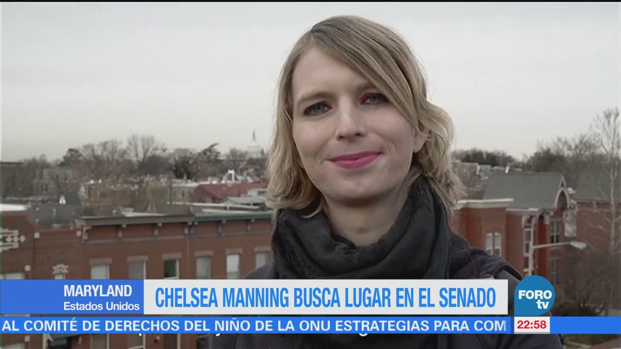 Chelsea Manning Busca Lugar Senado Maryland