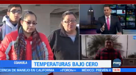 Coahuila Zacatecas Registran Temperaturas Bajo Cero