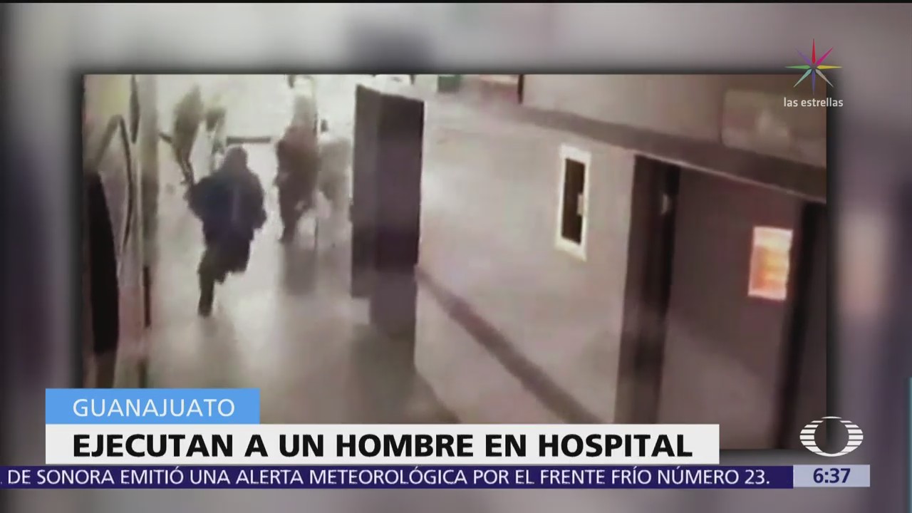 Comando armado asesina a paciente en el hospital general de Salvatierra, Guanajuato