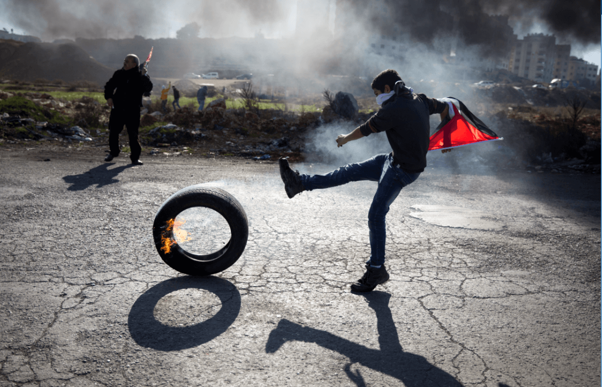 Continúan las protestas palestinas contra Estados Unidos. (AP, archivo)