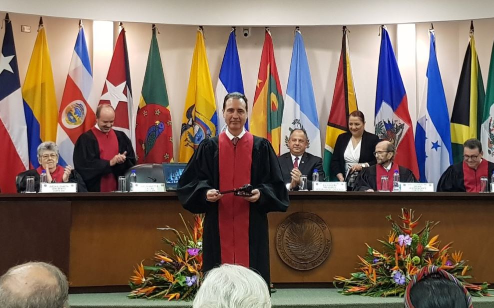 Juez mexicano Ferrer McGregor, presidente de la CorteIDH.