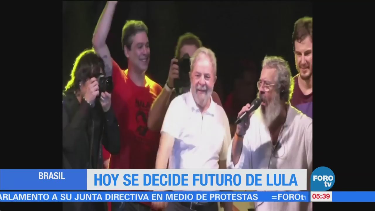 Deciden futuro político de Lula da Silva