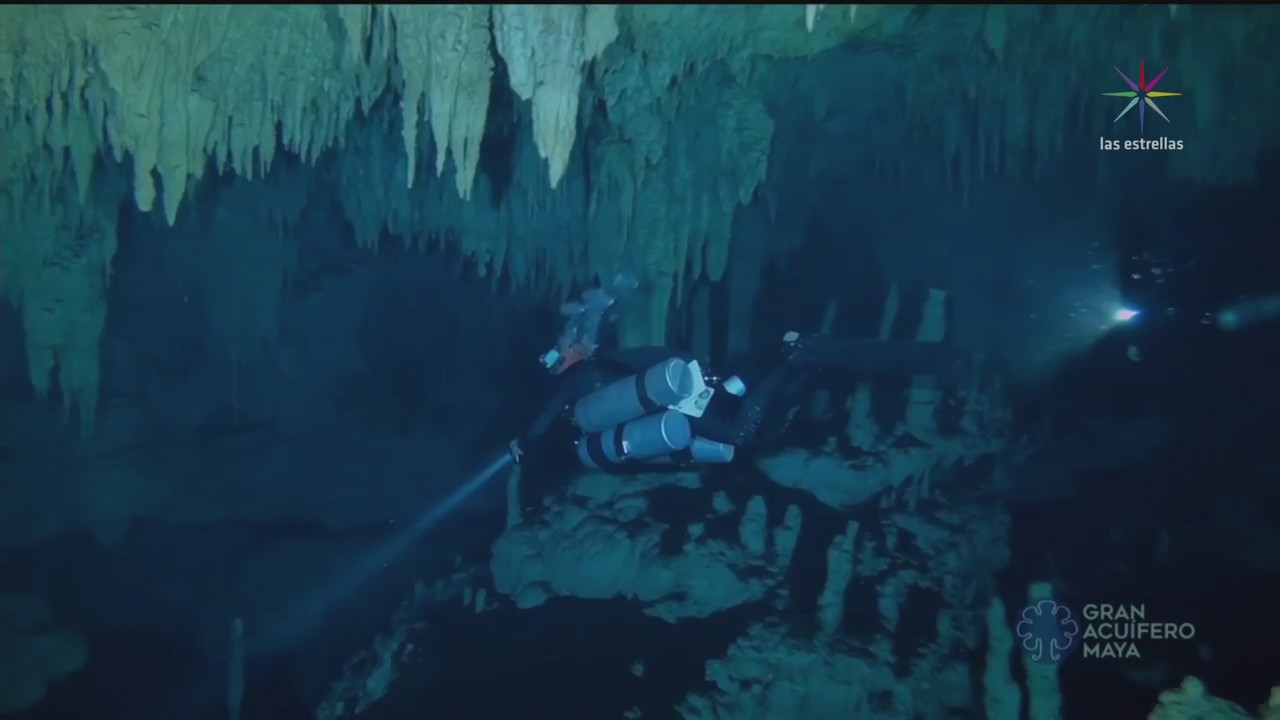 Descubren en Tulum la cueva inundada más grande del mundo