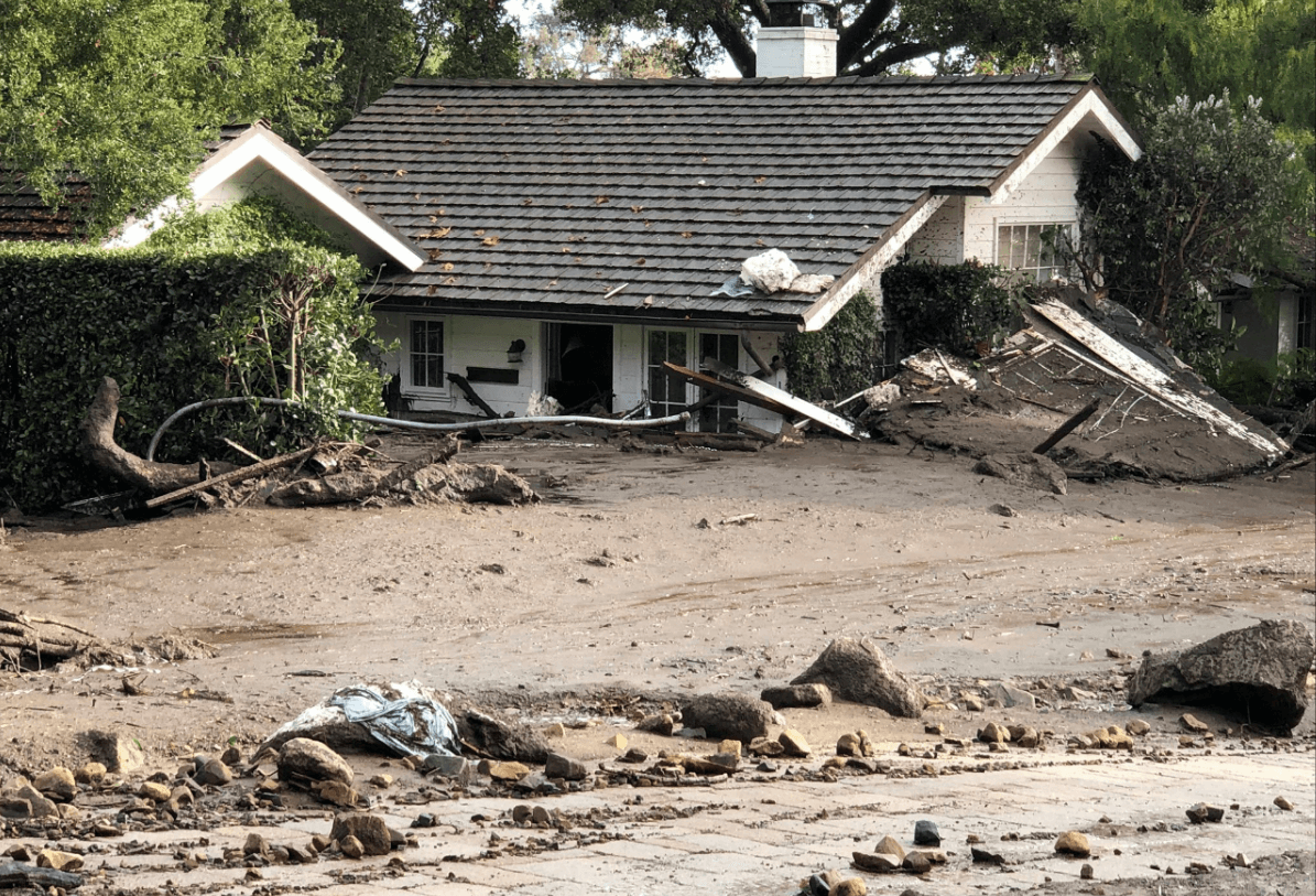 Deslizamientos de tierra en California. (Reuters)