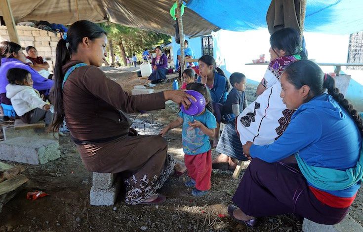 desplazados por conflicto agrario en chiapas regresan a sus comunidades