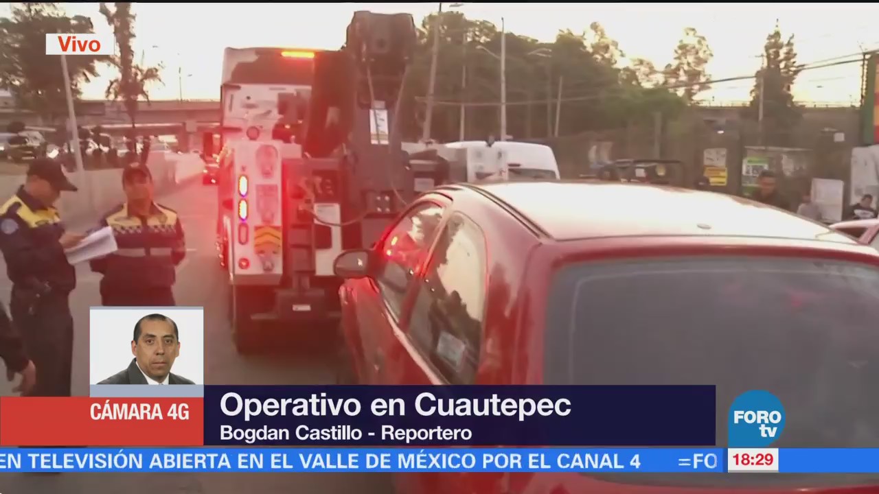 Detienen Taxi Pirata Durante Operativo Cuautepec