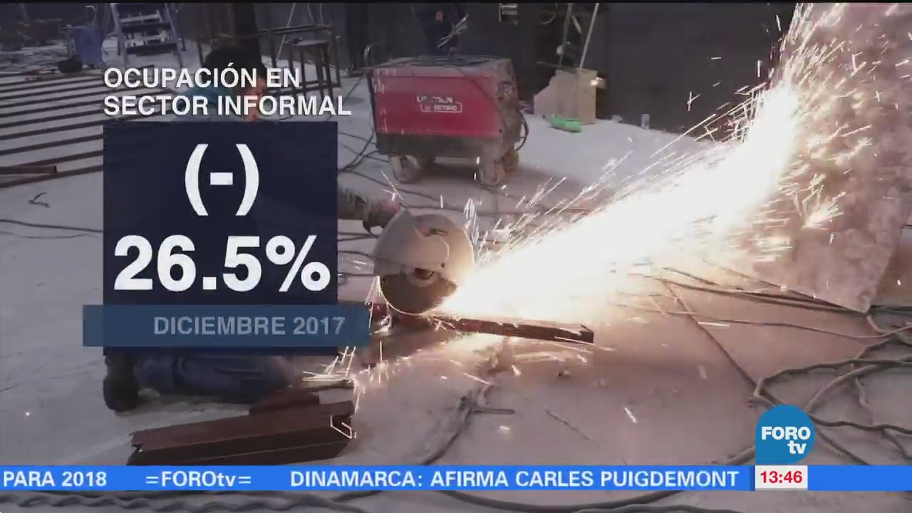 Disminuye al 3.4% la tasa de desocupación en México: INEGI