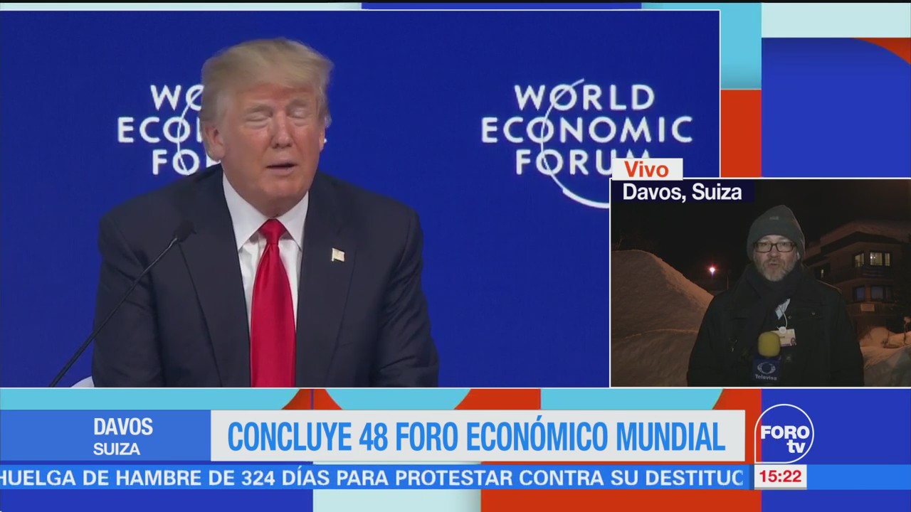 Donald Trump Participación Foro Económico