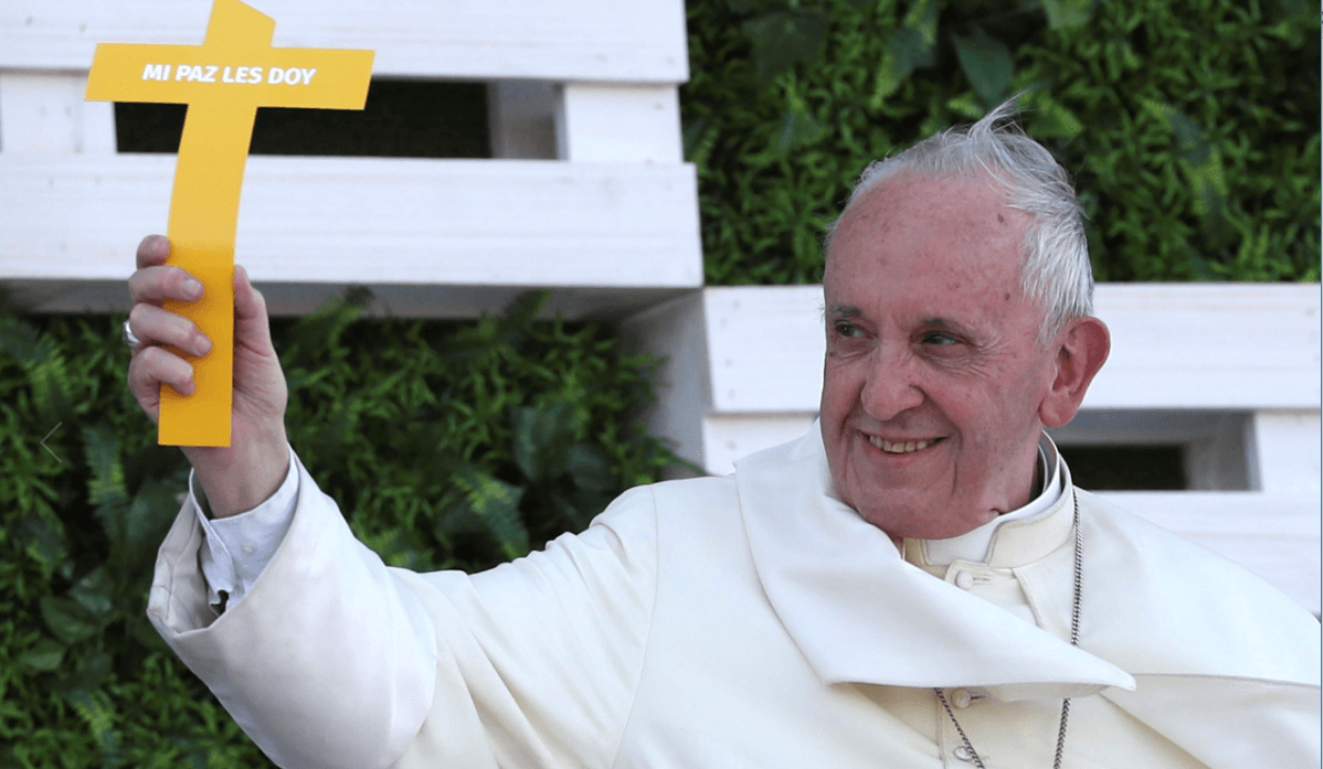 El papa Francisco se encuentra de visita en Chile