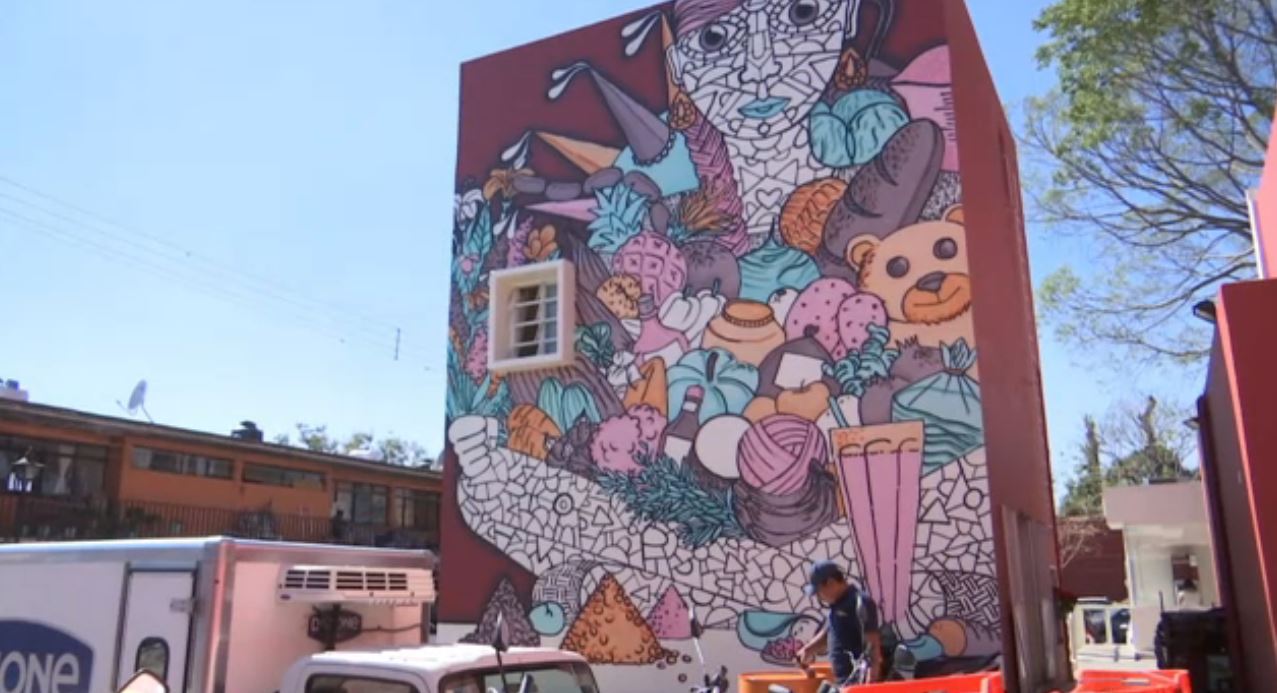 Embellecen mercados públicos de Oaxaca con murales