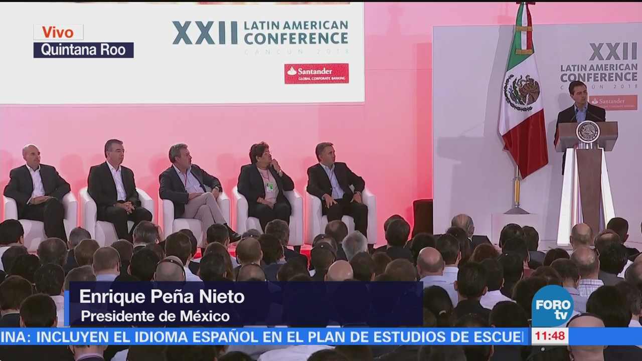 EPN destaca estabilidad macroeconómica de México