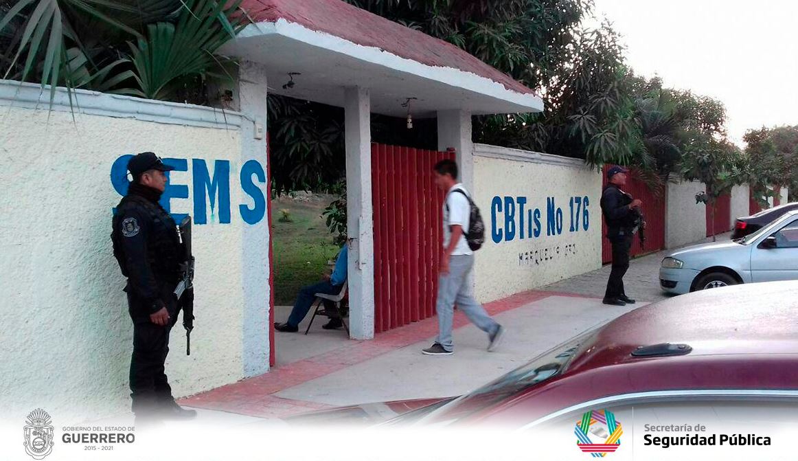 Activan operativo ‘Escuela Segura’ en Guerrero