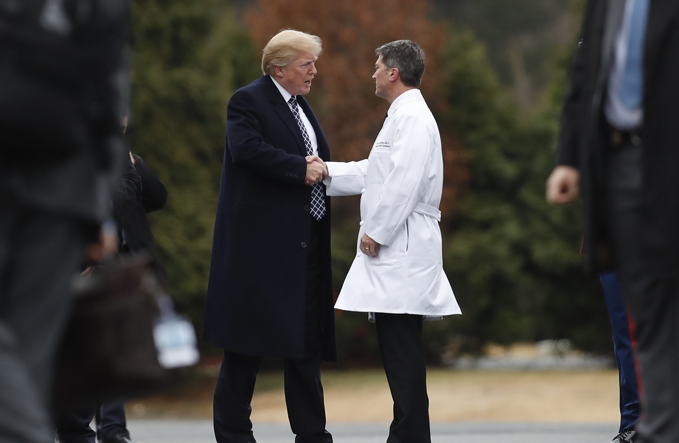 Examen médico revela excelente salud Donald Trump
