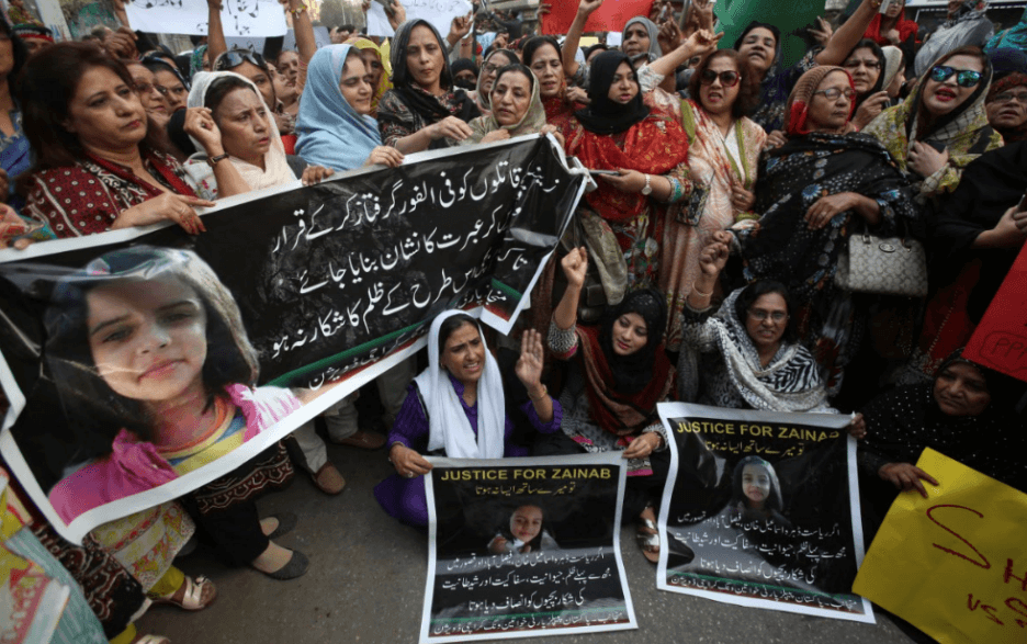 Exigen justicia en Pakistán tras secuestro, asesinato y violación de una niña