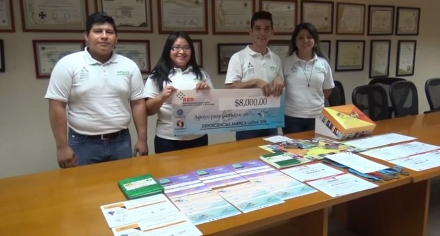 alumnos campeche expo ciencias america latina
