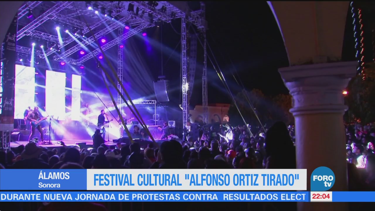 Festival cultural "Alfonso Ortiz Tirado" en Álamos, Sonora