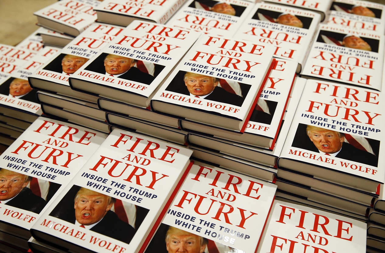 'Fire and Fury', el polémico libro sobre Trump, será una serie de televisión