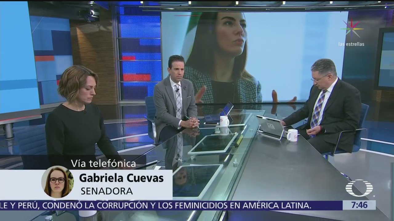 Gabriela Cuevas lamenta respuesta del PAN a su renuncia