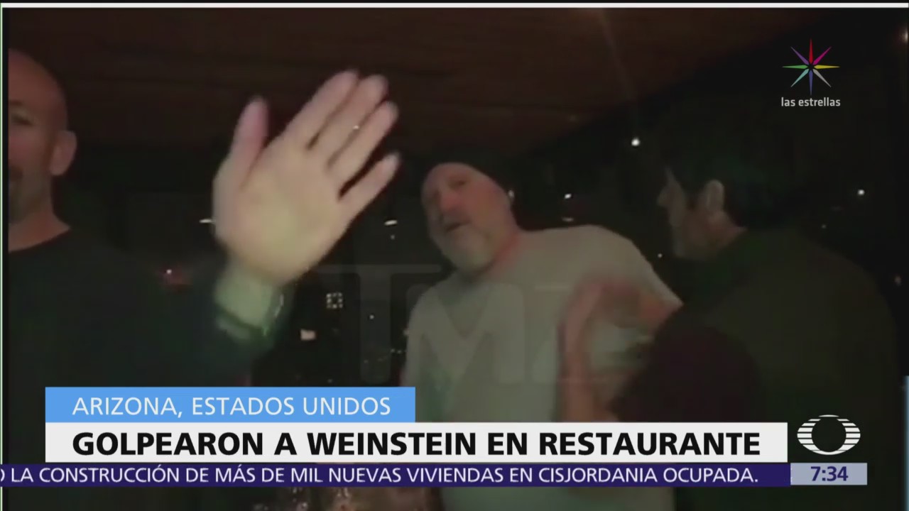 Harvey Weinstein es agredido en un restaurante de Arizona