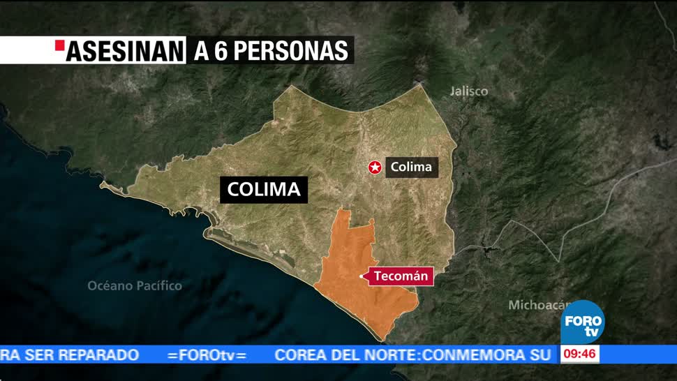 Hombres armados matan a seis personas en un rancho en Tecomán, Colima