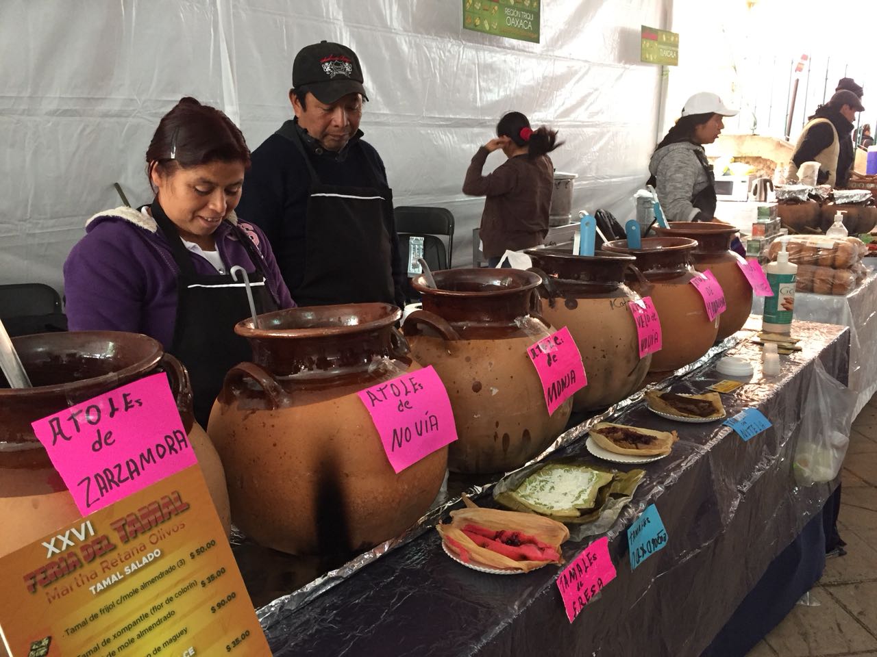 Realizan 26 edición de Feria del Tamal en la Ciudad de México