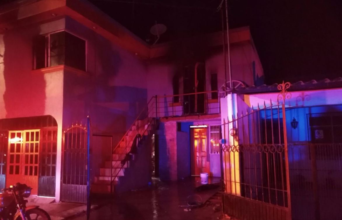 Incendio deja a dos menores con quemaduras severas en Aguascalientes