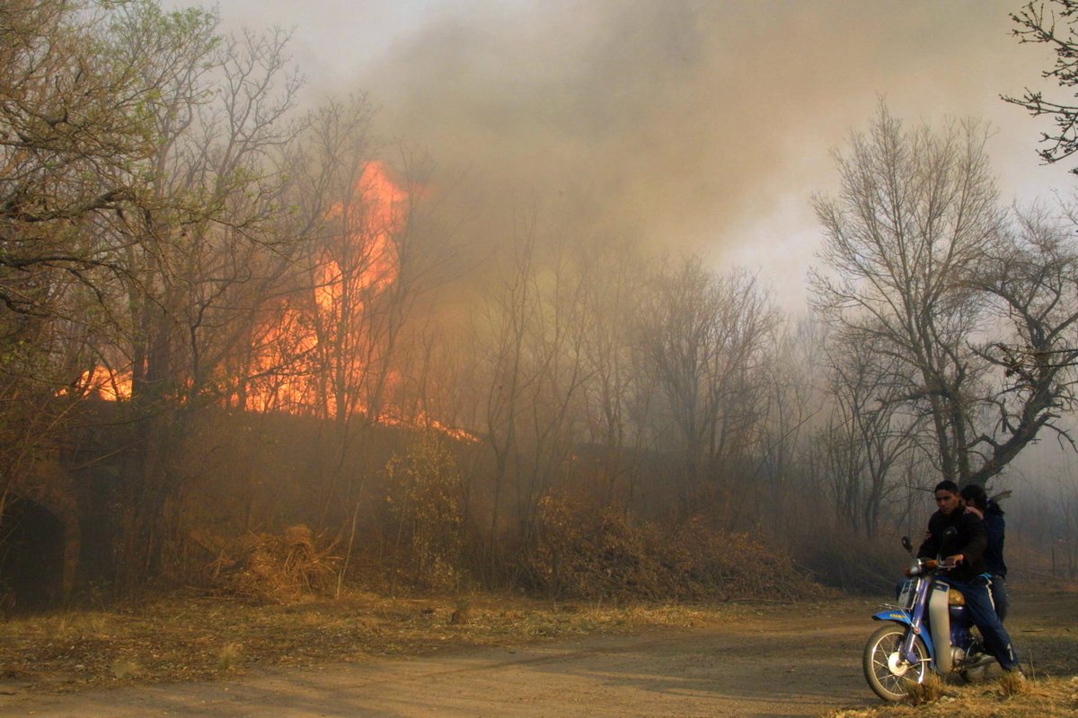 Incendio forestal arrasa cerca 200 mil hectáreas campo Argentina