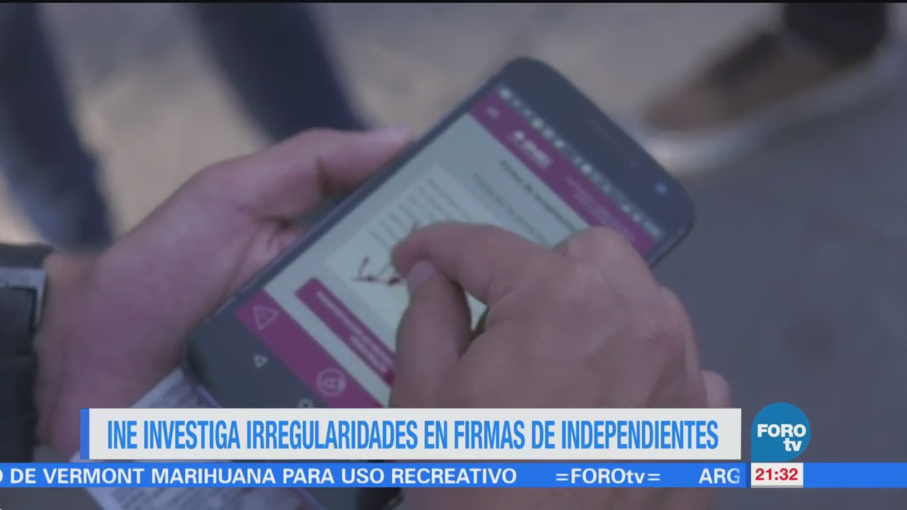 INE investiga irregularidades en firmas de independientes