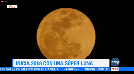 Inicia 2018 Súper Luna Calendario Astronómico
