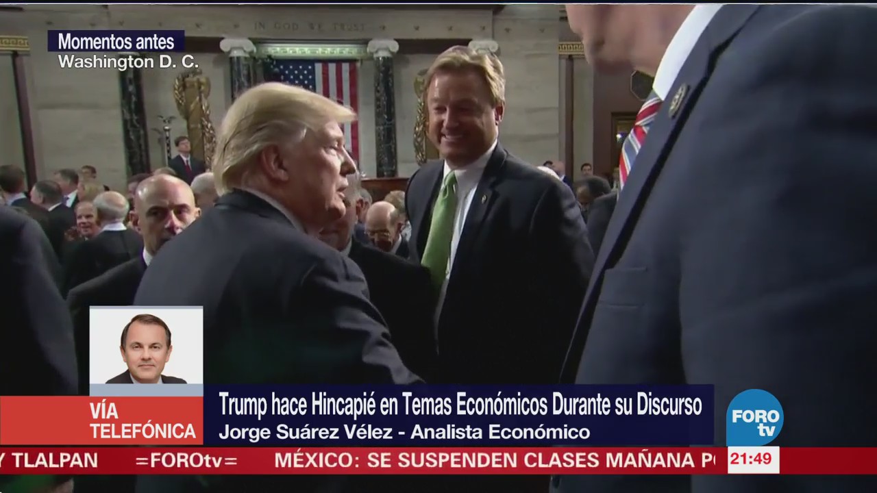 Jorge Suárez Vélez Analiza Temas Económicos Discurso Trump