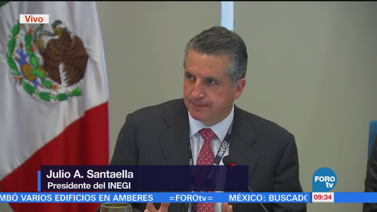 Julio Santaella destaca acciones del INEGI para 2018
