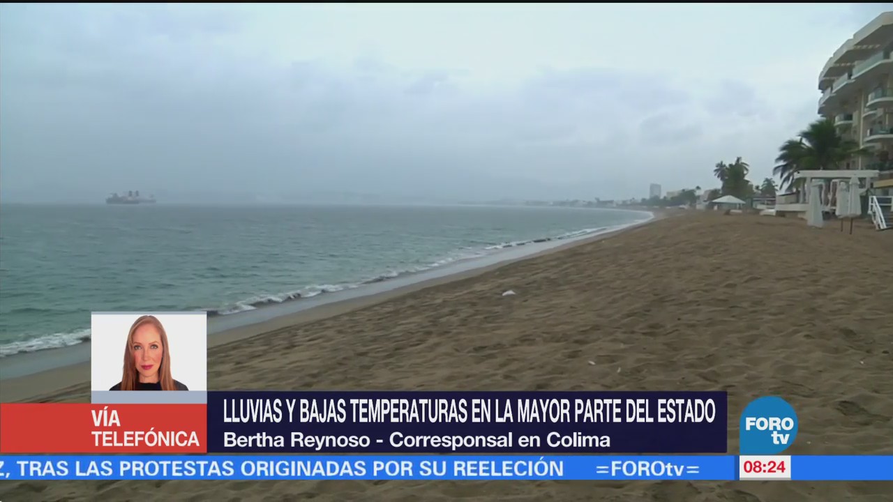 Lluvias Bajas Temperaturas Afectan Colima