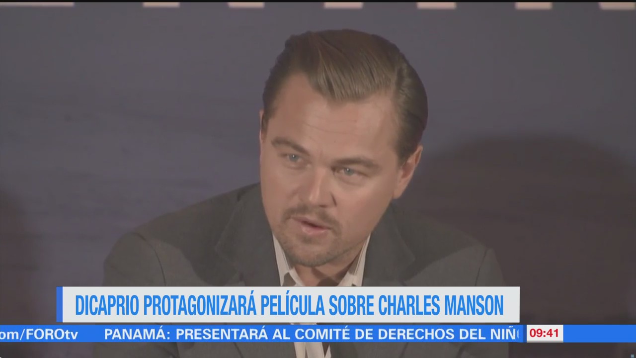 #LoEspectaculardeME: Leonardo DiCaprio protagonizará filme sobre Charles Manson