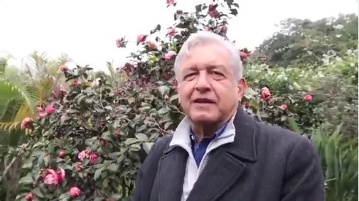 Andrés Manuel López Obrador, precandidato de la coalición Juntos haremos Historia