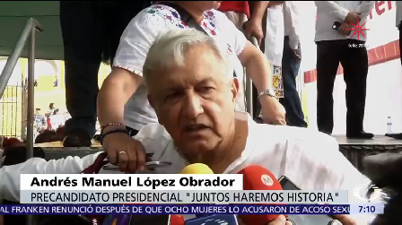 López Obrador Dará Conocer Propuesta Materia Seguridad