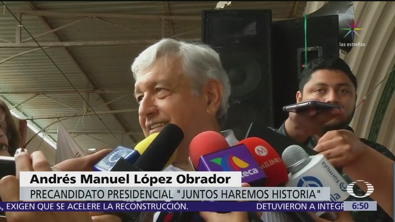 López Obrador reitera su bienvenida a Gabriela Cuevas y a Cuauhtémoc Blanco