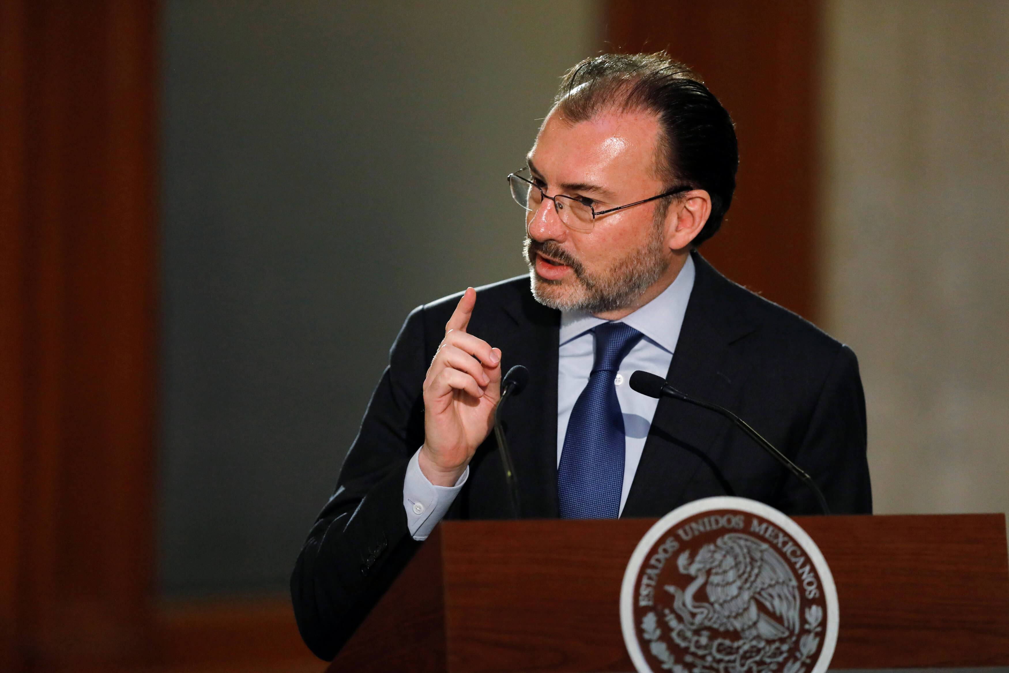 Luis Videgaray Caso, secretario de Relaciones Exteriores de México. Reuters Archivo