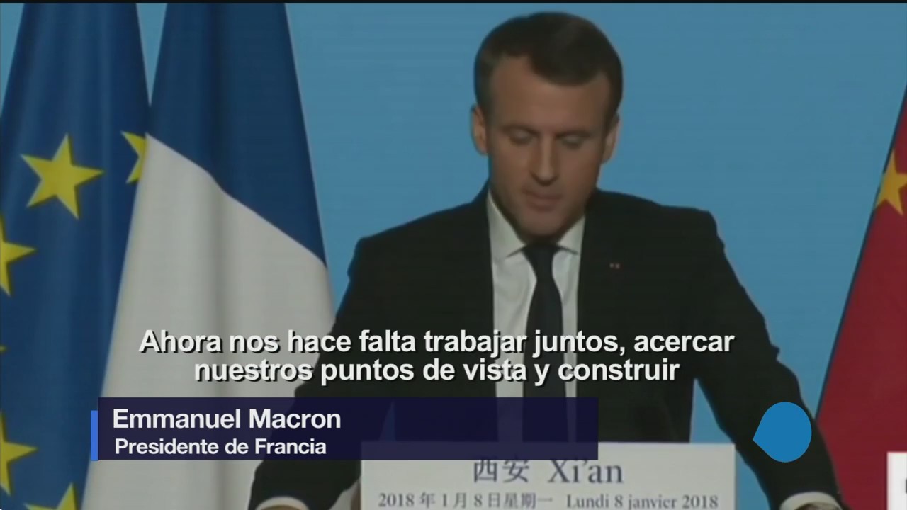 Macron ‘roba cámara’ en el mundo