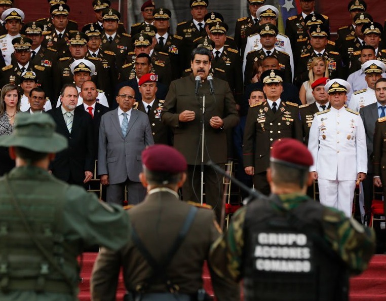 Maduro asegura que todo grupo terrorista tendrá destino Oscar Pérez