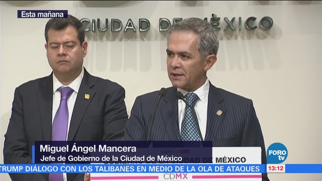 Mancera afirma que CDMX seguirá investigando la desaparición de Marco Antonio Sánchez