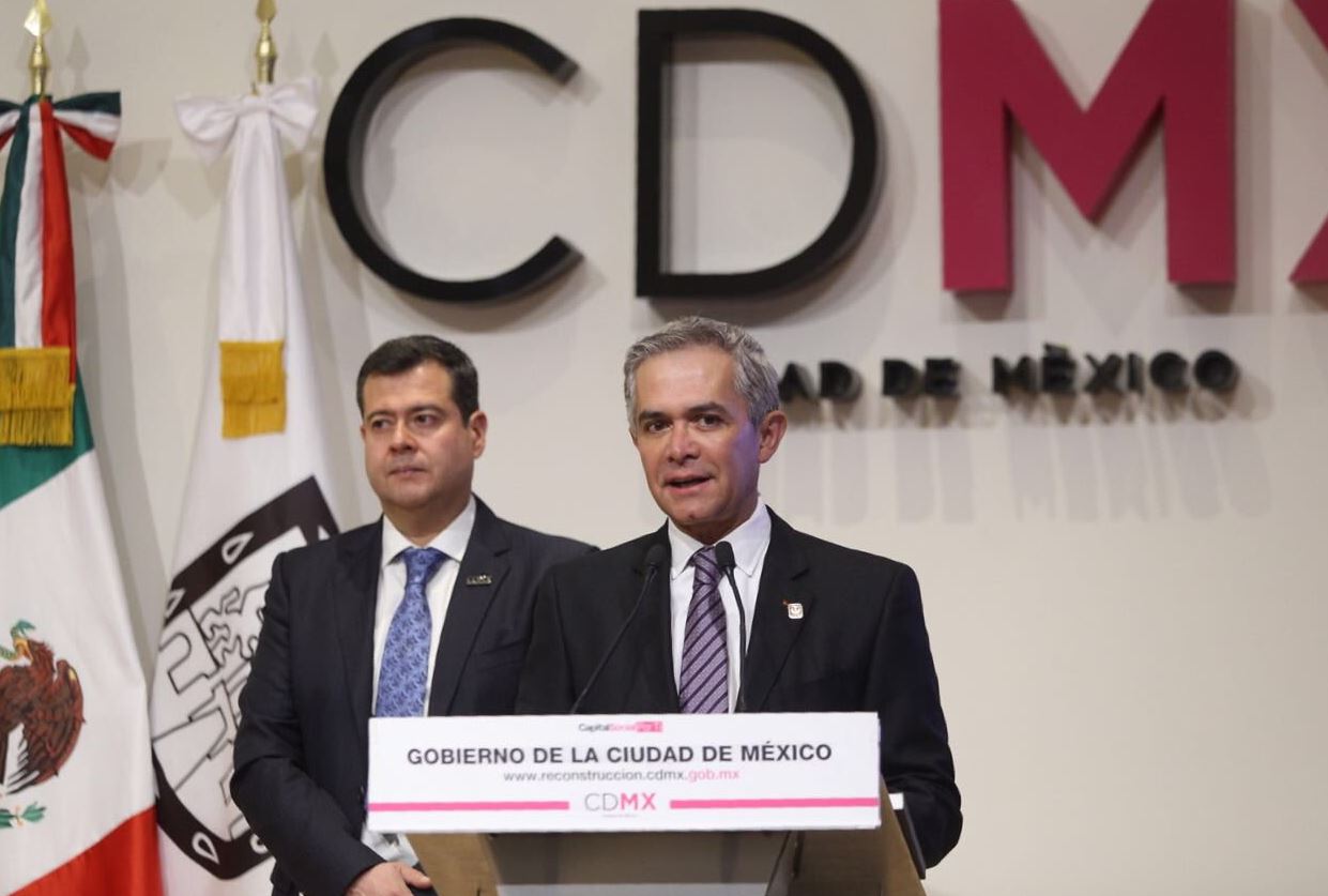 Mancera niega distanciamiento con coalición ‘Por México al Frente’