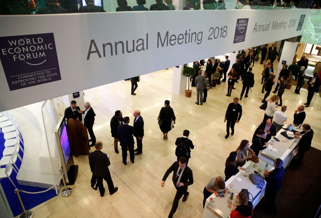 Davos, escenario del Foro Económico mundial, 23 al 26 de enero