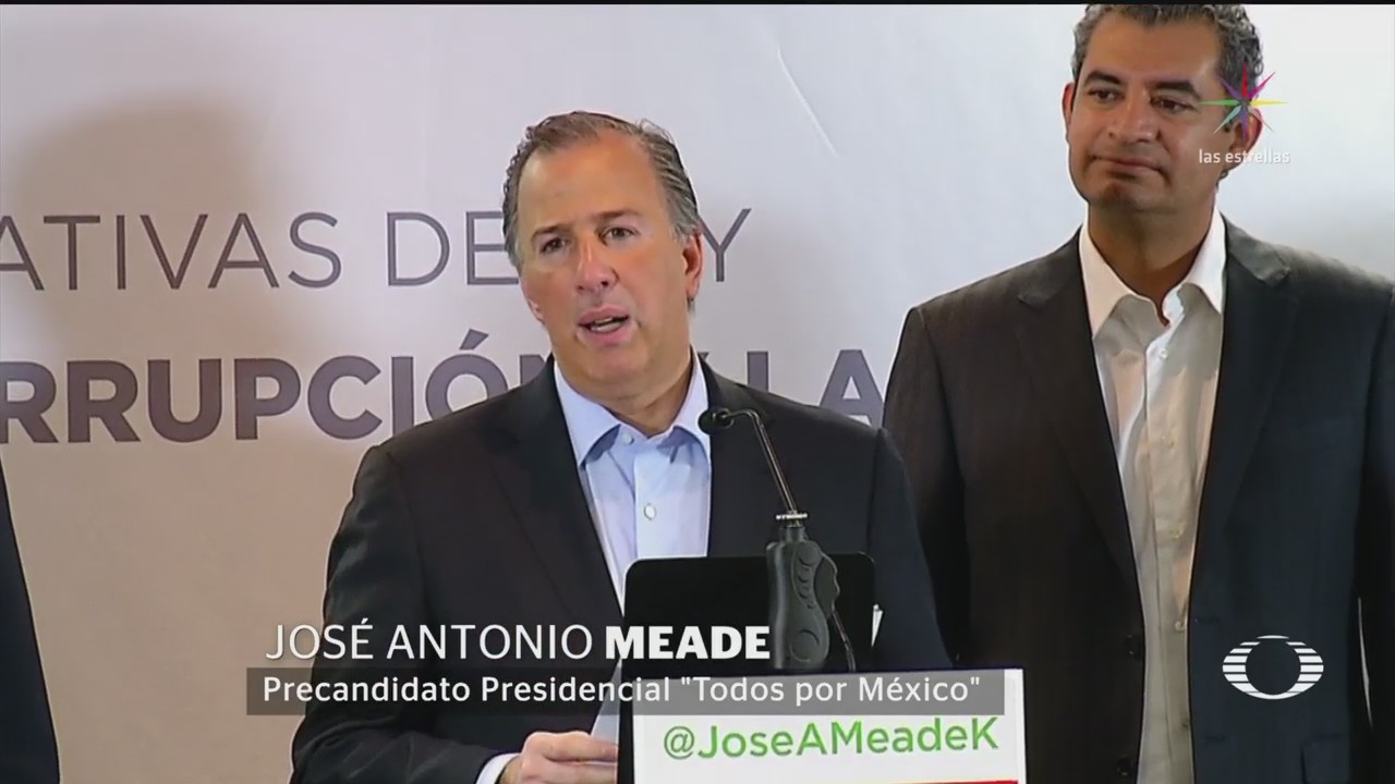 Meade presenta paquete de iniciativas contra corrupción e impunidad