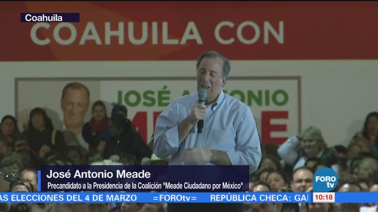 Meade Realiza Actividades Saltillo Coahuila