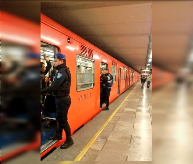 Detienen a sujeto por abuso sexual en estación del Metro Chabacano