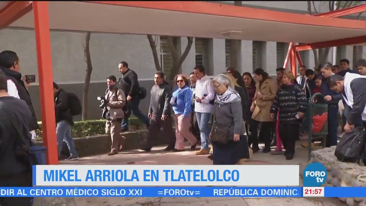 Mikel Arriola Reúne Representantes Vecinales Tlatelolco