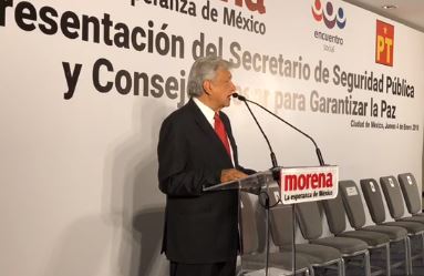 AMLO propone a Alfonso Durazo como secretario de Seguridad