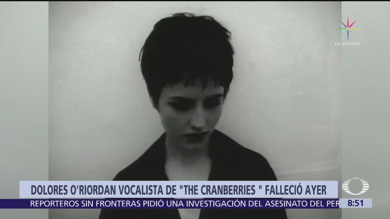 Muere Dolores O'Riordan, la inconfundible voz de The Cranberries