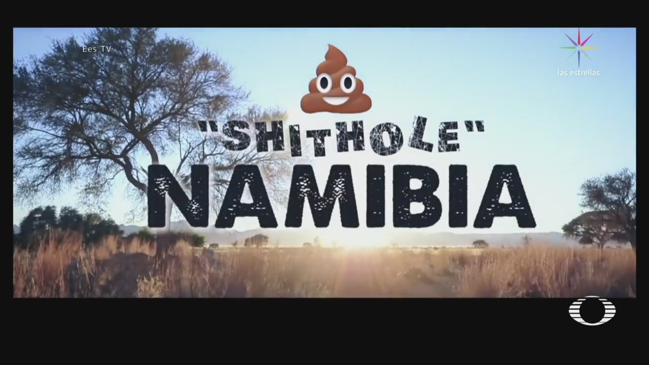 Namibia se burla de Donald Trump